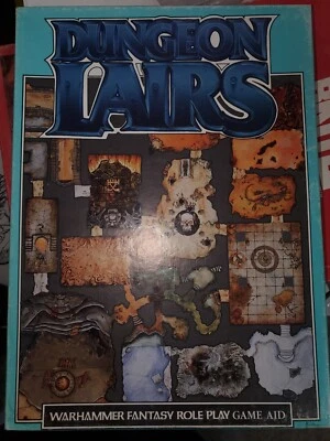 Dungeon Lairs (Warhammer Fantasy Role Play Game Aid) Foto 1 de 3