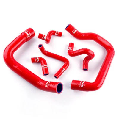Red For 1986-1993 Ford Mustang GT LX Cobra 5.0L Silicone Coolant Radiator Hose - Image 1 of 4