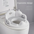 H Kinder Toilettensitz Baby WC Sitz Ring weich Aufsatz Haushalt Töpfchentrainer