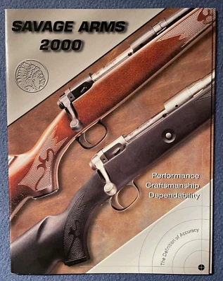 2000 SAVAGE ARMS Firearms Catalog - Image 1 of 4