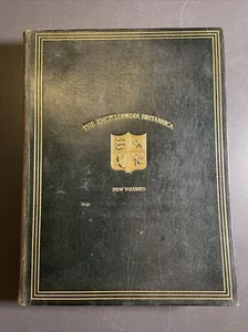 Encyclopedia Britannica 12th Edition New Vol. 32 Originalwerk 1922 Ledereinband - Bild 1 von 9