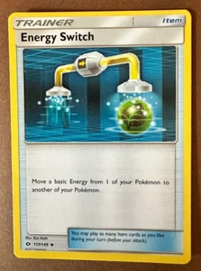 Pokemon League TCG Energy Switch 117/149 2017 UC SUM Sun & Moon LP - Picture 1 of 2