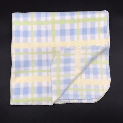 Baby Essentials Blanket Plaid Pastel Blanket Stitch Single Layer - Image 1 of 4