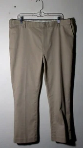 ORVIS Tan 100% Cotton Tapered Chino Pants Men's Size 36 Short - Picture 1 of 7