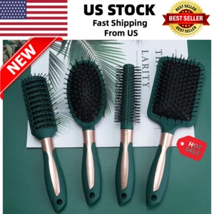 Wholesale Price Paddle Hair Brush for Women& Men Dry& Wet Detangle Brushes - Picture 1 of 36