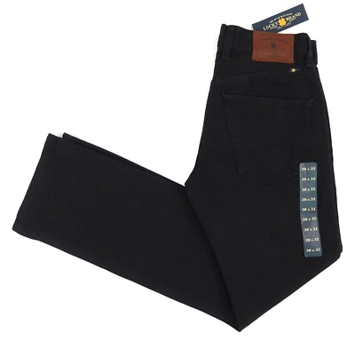 NEW! Lucky Brand Men’s 221 Original Straight Jeans 7M11777 Black 28x32 $119.00 - Image 1 of 4