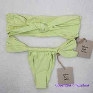 New set! Stone Fox Swim x Free People Lele Bikini Top and Bijou bottoms, size S