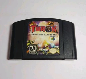Turok Rage Wars (Nintendo 64, 1999) N64 solo carrello autentico - Foto 1 di 4