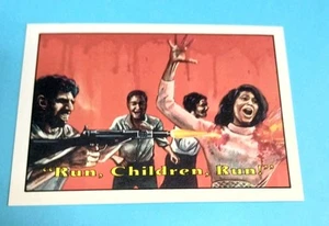 #33 "Terrorist Attack" Trading Card Titled "RUN CHILDREN RUN!" Free Shipping - Picture 1 of 2