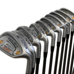 HONMA Twin Marks 2000-α Iron Set 10 Pieces 1S DORIC TITANIUM Right Handed F/S - Picture 1 of 7