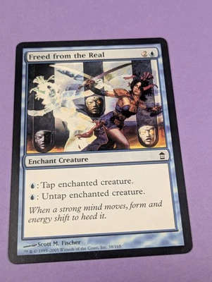 MTG Magic: Saviors of Kamigawa: Freed from the Real #38/165 Common - NM - Image 1 of 2