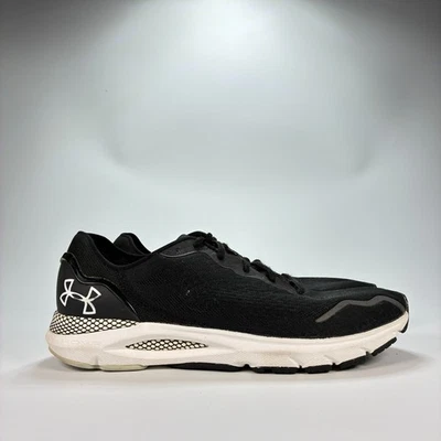 Under Armour HOVR Sonic 6 Black Running Shoes Comfort 3026121-001 Mens Size 10.5 - Image 1 of 4