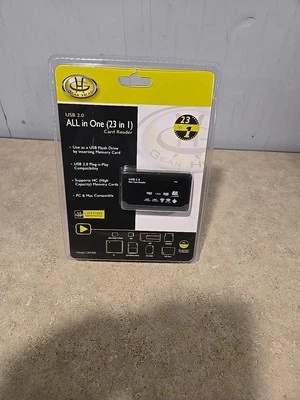 Gear Head CR4200 USB 2.0 All in One (23 in 1) External Card Reader  - Image 1 of 2