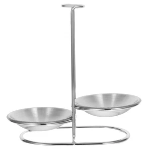  Porta Cucchiaio in Acciaio Inox Mestolo Zuppiera Porta Colino Supporto per Cucina - Foto 1 di 12