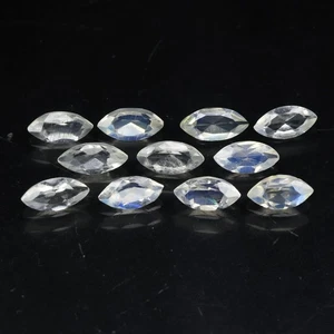 💎 Lote de 11 piezas de marquesa arco iris natural de 1,50 quilates con piedra lunar brillante - gemas de África - Imagen 1 de 4