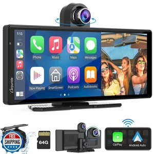 CARPURIDE W903 2025 Portable Carplay et Android Auto avec Dash Cam - 9,3" 16 - Photo 1/5