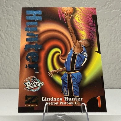 Pistones Skybox Z-Force Lindsey Hunter #96 1997-98 Foto 1 de 2