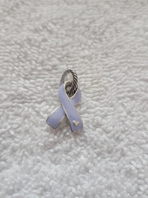 Dije colgante Brighton lavanda/lila cinta conciencia nuevo sin etiquetas Foto 1 de 2