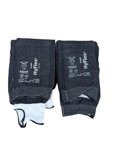 4 Paar Ansell 18" HyFlex 11-251 schmale schnittfeste Hülle schwarz große Breite - Bild 1 von 1