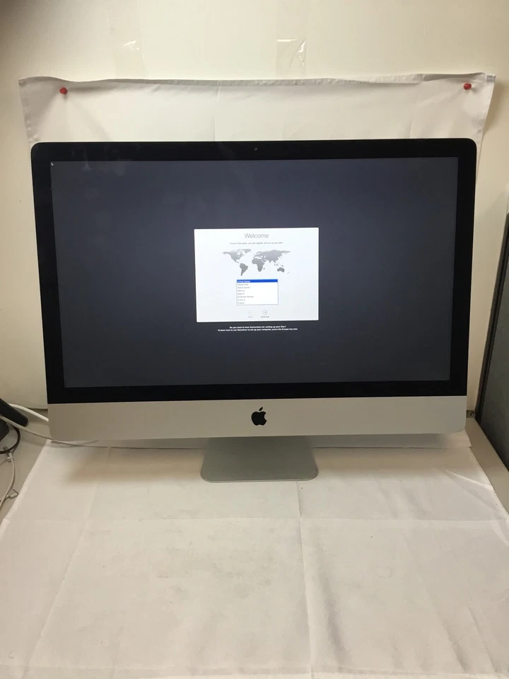 Apple iMac (L2012) "Core i7" 27" 3.4 GHz 16 GB RAM 1TB HDD+128GB SSD - Image 1 of 4