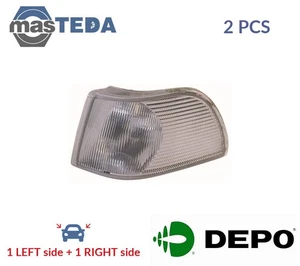 773-1510L-UE INDICATOR LIGHT BLINKER LAMP PAIR FRONT LORO 2PCS NEW - Picture 1 of 5