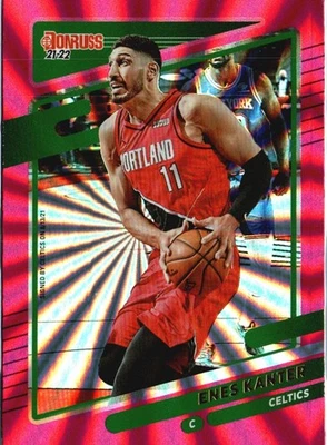 Holo láser rosa Donruss #39 Enes Kanter 2021-22 Foto 1 de 2