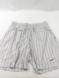 Vintage 90s Nike Team Sports Shorts Silver Black Dazzle Shimmer Made In USA XXL - Bild 1 von 7