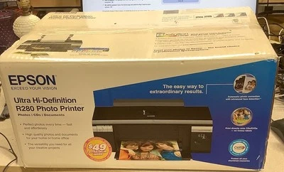 Epson R280 Ultra Hi Definition Photo Color Inkjet Printer Brand New SEALED! - Image 1 of 2