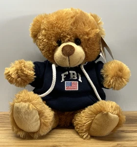 Vintage Herrington 2005 Limited Edition Teddy Bear FBI Hoodie Military Collectio - Bild 1 von 15
