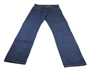 Vtg 1990's Levi's 501 XX Button Fly Jean 36x34 (Fits 36x33) Straight Blue Crown - Picture 1 of 16