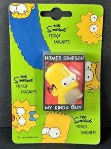 Vintage The Simpsons Homer Simpson Magnet My Kinda Guy versiegelt - Bild 1 von 8