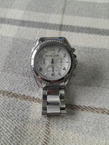 Orologio Michael Kors Donna Cronografo MK5165 Quarzo Riflettente Acciaio Inox