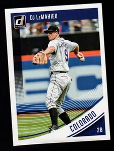 Donruss Baseball 2018 #105 - DJ LeMahieu - Colorado Rockies 18-294 - Foto 1 di 2
