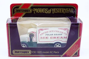 2802 Matchbox Models of Yesteryear Y-30 1920 Model AC Mack ICE Cream OVP - Bild 1 von 3