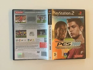 Boite de jeu PES 2008 pro soccer (sans jeu) SONY Playstation PS2 FR - Imagen 1 de 1