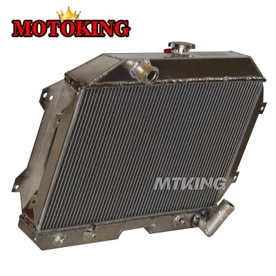 Aluminum Radiator for 1970 - 1973 1972 1971 Datsun 240Z Chevy Conversion AT MT - Image 1 of 4