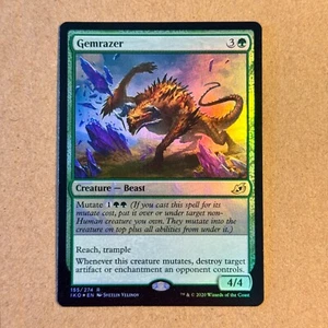 MTG ~ FOIL ~ Gemrazer ~ IKO Ikoria: Lair of Behemoths ~ #155 ~ Rare ~ See Desc. - Picture 1 of 2