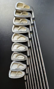 TOP FLITE TOUR TI IRONS SET 3-9 SW PW S-300 Steel RH - Picture 1 of 7