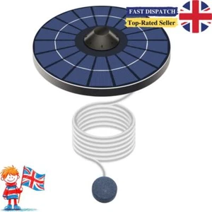 Solar Schwimmender Teichbelüfter Blase Oxygenator Auto Off für Gartenteich - Bild 1 von 12