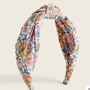 Neu mit Etikett $ 29 J. Crew Liberty London Damen-Stirnband Geißblatt Baumwolle Knoten - Bild 1 von 3