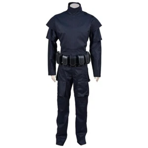 Black Mandalorian Book of Boba Fett Belt Pouch Flight Suit with Flak Vest & Belt - Picture 1 of 10