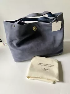 Neue Kate Spade Stardust Wildleder Willa Umhängetasche Hobo Bag. Aschblau 695 $ - Bild 1 von 6