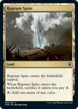 Rupture Spire - Foil - Commander Legends - NM, English MTG Magic FLAT RATE SHIP