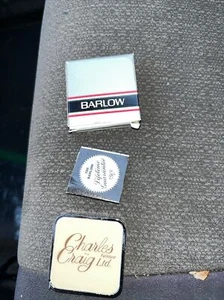 Cinta métrica vintage sellada hecha por Barlow nueva en caja - Imagen 1 de 5