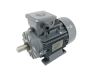 Techtop Electric IEC Motor 1 HP 1800 Rpm 3PH 230/460 Volt 80 Frame B3 Mount - Image 1 of 4