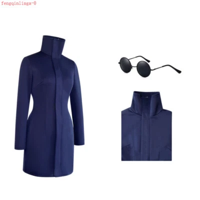 Anime Jujutsu Kaisen Satoru Gojo Mujeres Disfraz Uniforme Universitario Conjunto de Vestido Foto 1 de 4