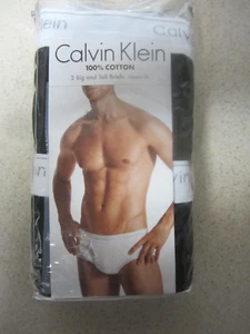 PACK DE 2 CALZONCILLOS CALVIN KLEIN TODO ALGODÓN NEGROS GRANDES Y ALTOS CALCE CLÁSICO PARA HOMBRE NUEVOS EN PAQUETE - Imagen 1 de 4