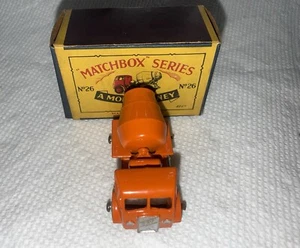 Matchbox Moko Lesney #26 Cement Truck N,Mint in B2 Box all Orig,N.O.S - Picture 1 of 5
