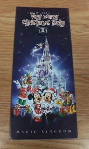 Disney Magic Kingdom 2007 Mappa Parco Festa di Topolino Buon Natale 2007 - Foto 1 di 3