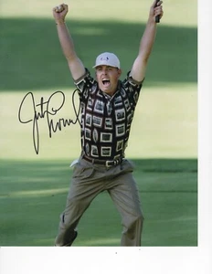 JUSTIN LEONARD SIGNED 8X10 PRO GOLFER RYDER CUP - Picture 1 of 1